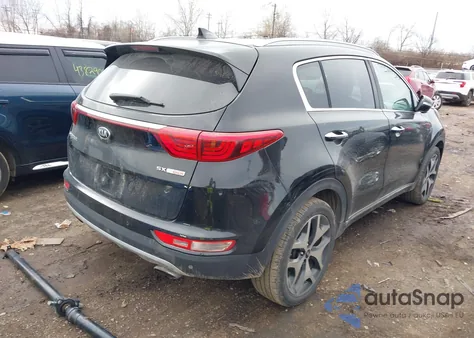 2017 Kia Sportage Sx Turbo из США, поврежденный, VIN KNDPRCA67H7208615